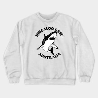 Shark Diving At Ningaloo Reek Crewneck Sweatshirt